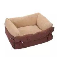 Раскладная Лежанка Кровать 3в1 Для Собак и Котов Большой Лежак Для Животных со Съёмной Подушкой Zmaker