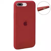 Original Silicone Case Full Size iPhone 7 Plus ; 8 Plus — Red (14)
