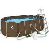 Прямокутний каркасний басейн Avenli 427 x 275 x 100 см (16в1)