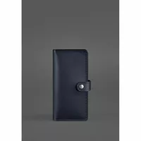Кожаное портмоне 7.0 темно-синее