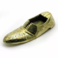 Пепельница туфля бронзовая (13,5х5х3,5 см) (5")