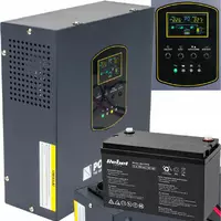 ИБП Powermat 800ВА 500Вт чистая синусоида + аккумулятор AGM 100Ah (Польша)