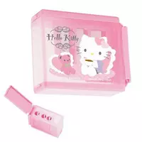 Точилка для карандашей тройная с контейнером Hello Kitty Sanrio Розовый 881780419912