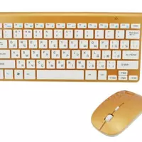 Беспроводная клавиатура с мышкой в стиле Apple