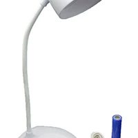 Настольная лампа JL-815A на 18650 аккумуляторе или microUSB (сенсорный выключатель)