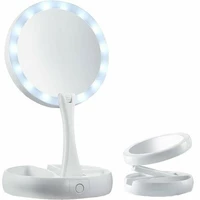 Зеркало настольное  с подсветкой Led и увеличением для макияжа My Fold Away Mirror (48)