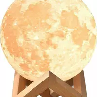 Ночники UFT Настольный светильник UFT Magic 3D Moon Light Touch Control Луна 20 см