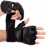 Перчатки для смешанных единоборств MMA BO-5699   L Черный (37429087)