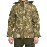 Чоловіча тактична куртка з 6 карманами Combat Мультикам Soft Shell Туреччина Софтшел розмір M
