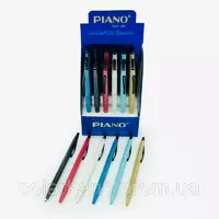 Ручка масленная "Piano PS-008" синий цв(2008-8) 1/1152/24