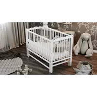 Ліжко дитяче Дубік-М Веселка з маятником біле