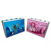 Набор для творчества Единорог 145 предметов в алюминиевом чемоданчике (розовый,голубой) LK202209-55 (5)