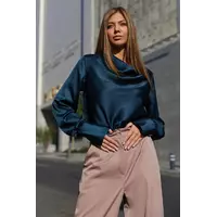 Женская блуза Камилла KPC изумруд
